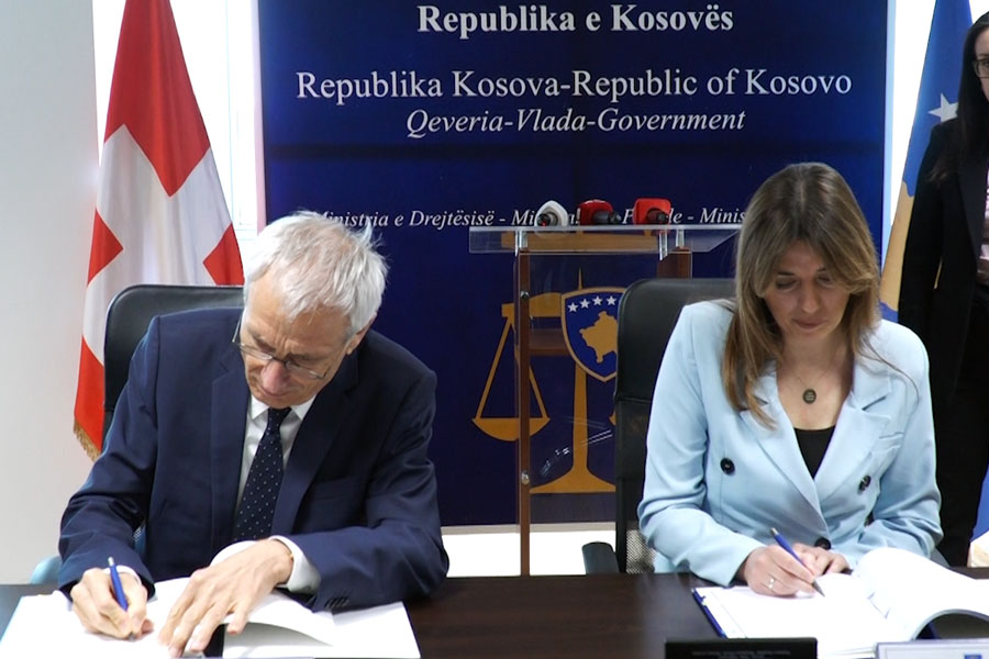 Kosovo and Switzerland sign the agreement on Mutual Legal Assistance in Criminal Matters