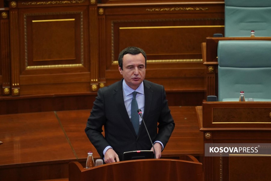 Kurti: We have started preparations for application to international organizations