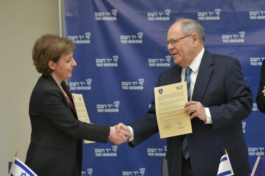 Kosovo-Israel cooperation deepens, Gërvalla honors the victims of the Holocaust