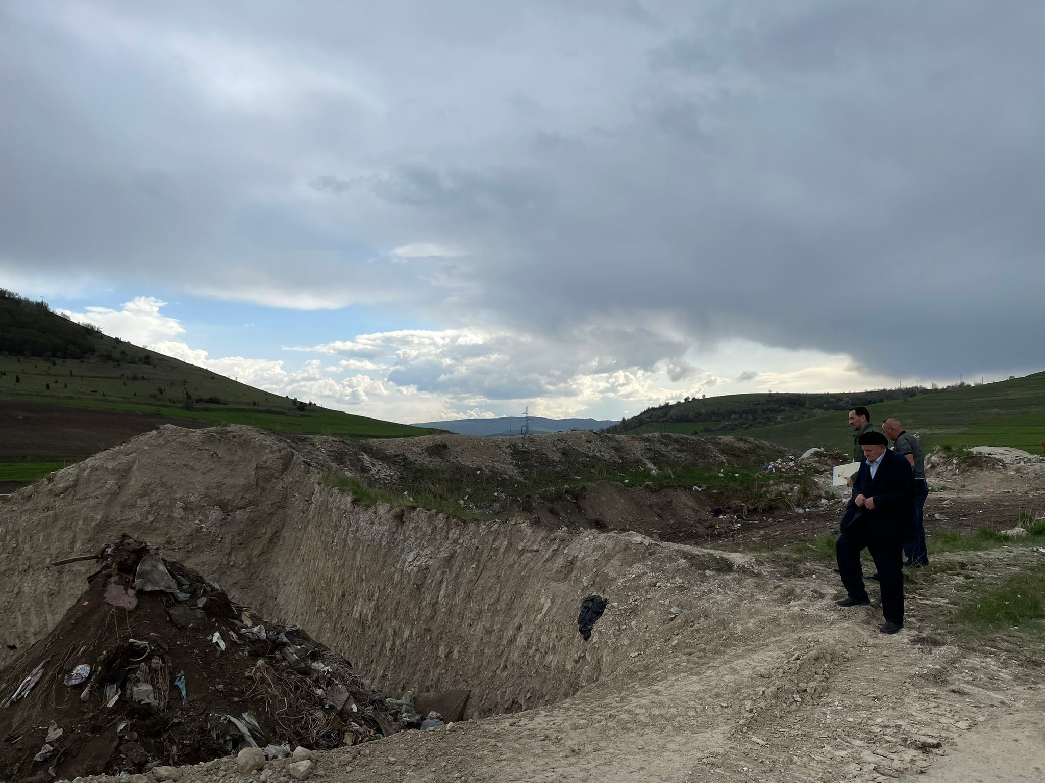 Missing persons; the evaluation excavations begin near the mine in Shtaval, Serbia