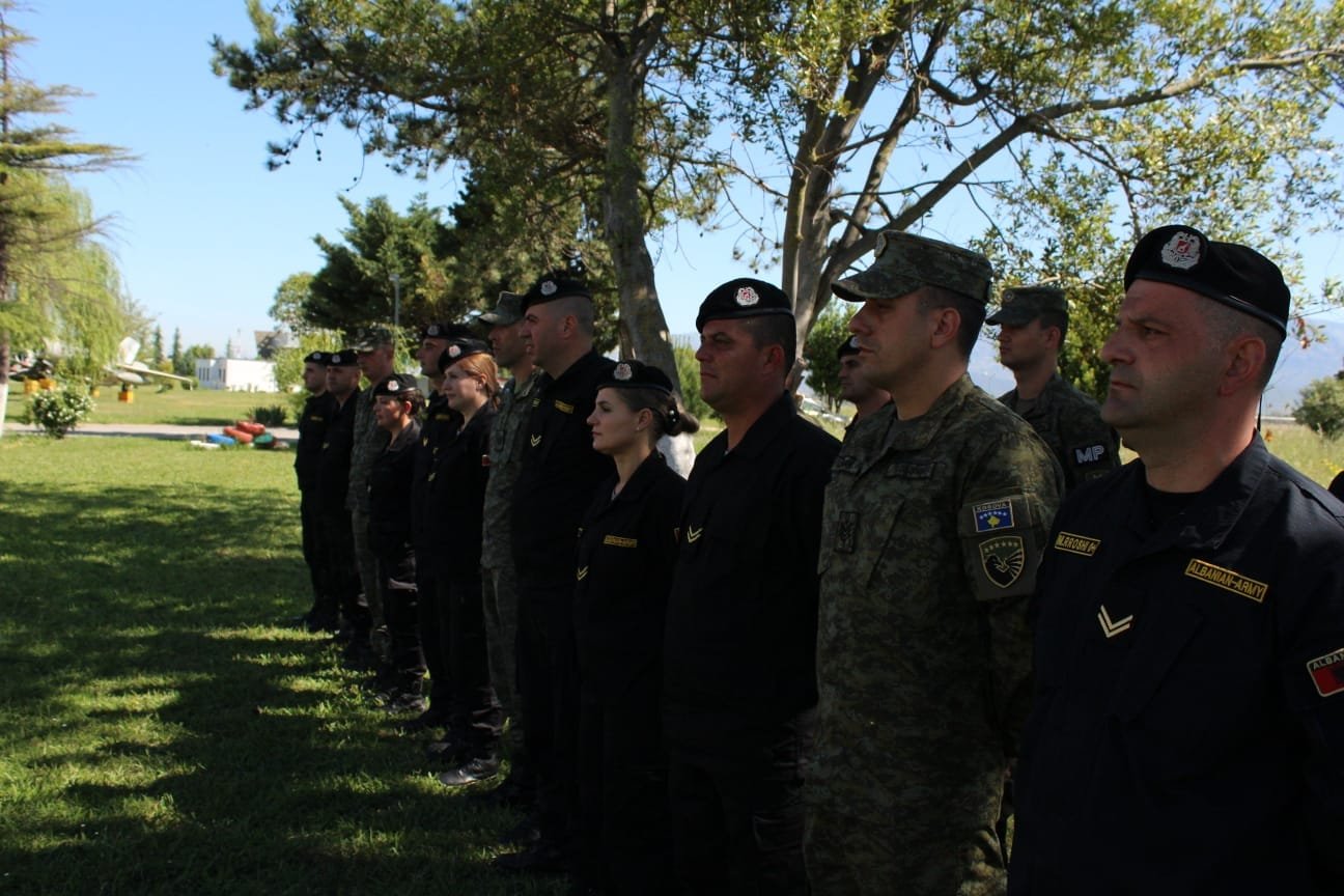 KSF Military Police NCOs trained by the Albanian Army