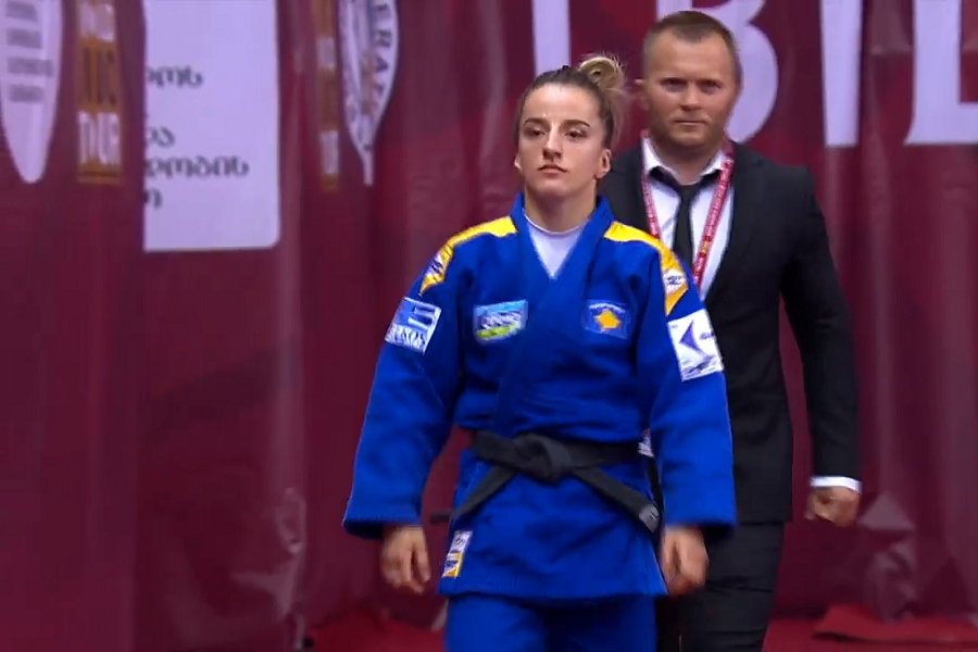 Krasniqi wins the gold medal in Grand Tbilisi