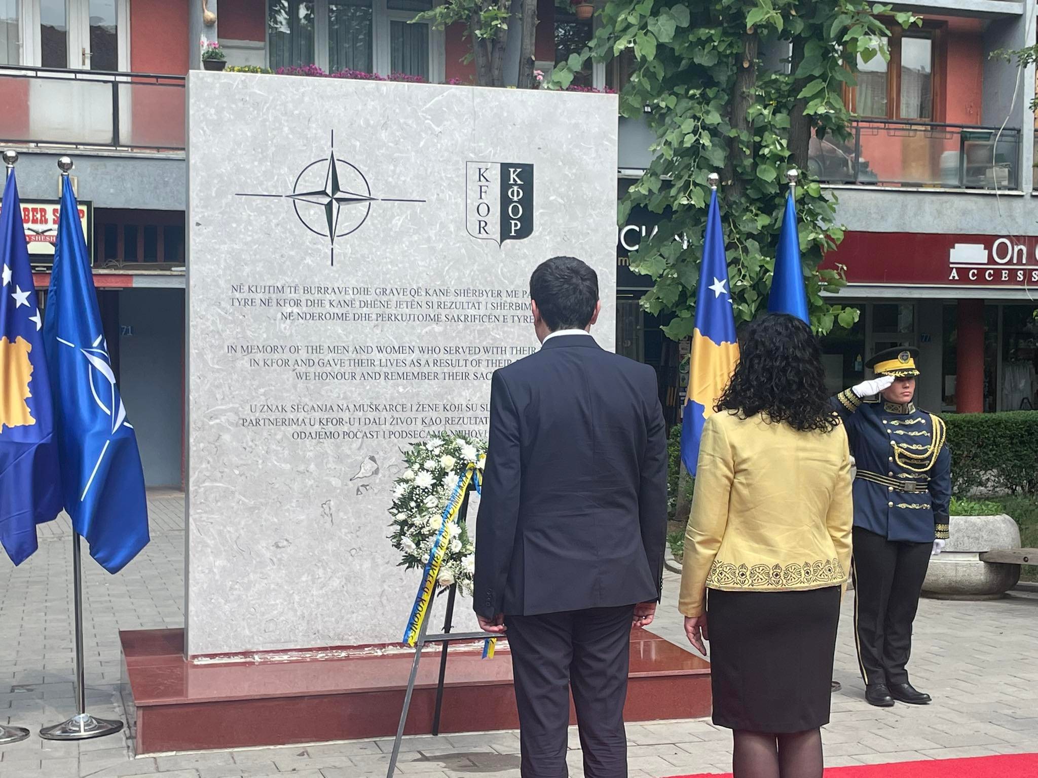 Osmani and Kurti honor fallen NATO soldiers who served in Kosovo