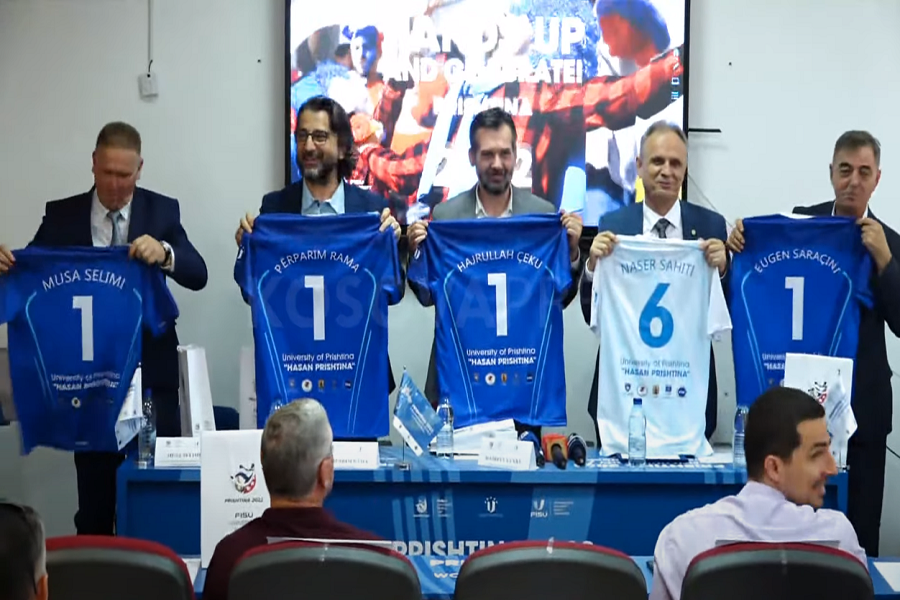 20 universities from all over the world will come to Kosovo for the Handball World Cup