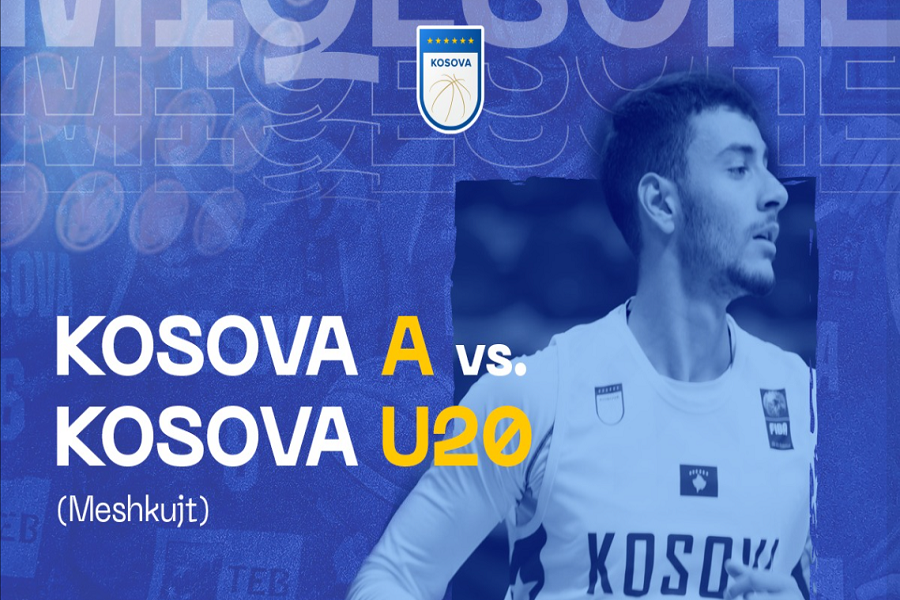 Tomorrow will be the friendly match between Kosovo A and Kosovo U20 in basketball