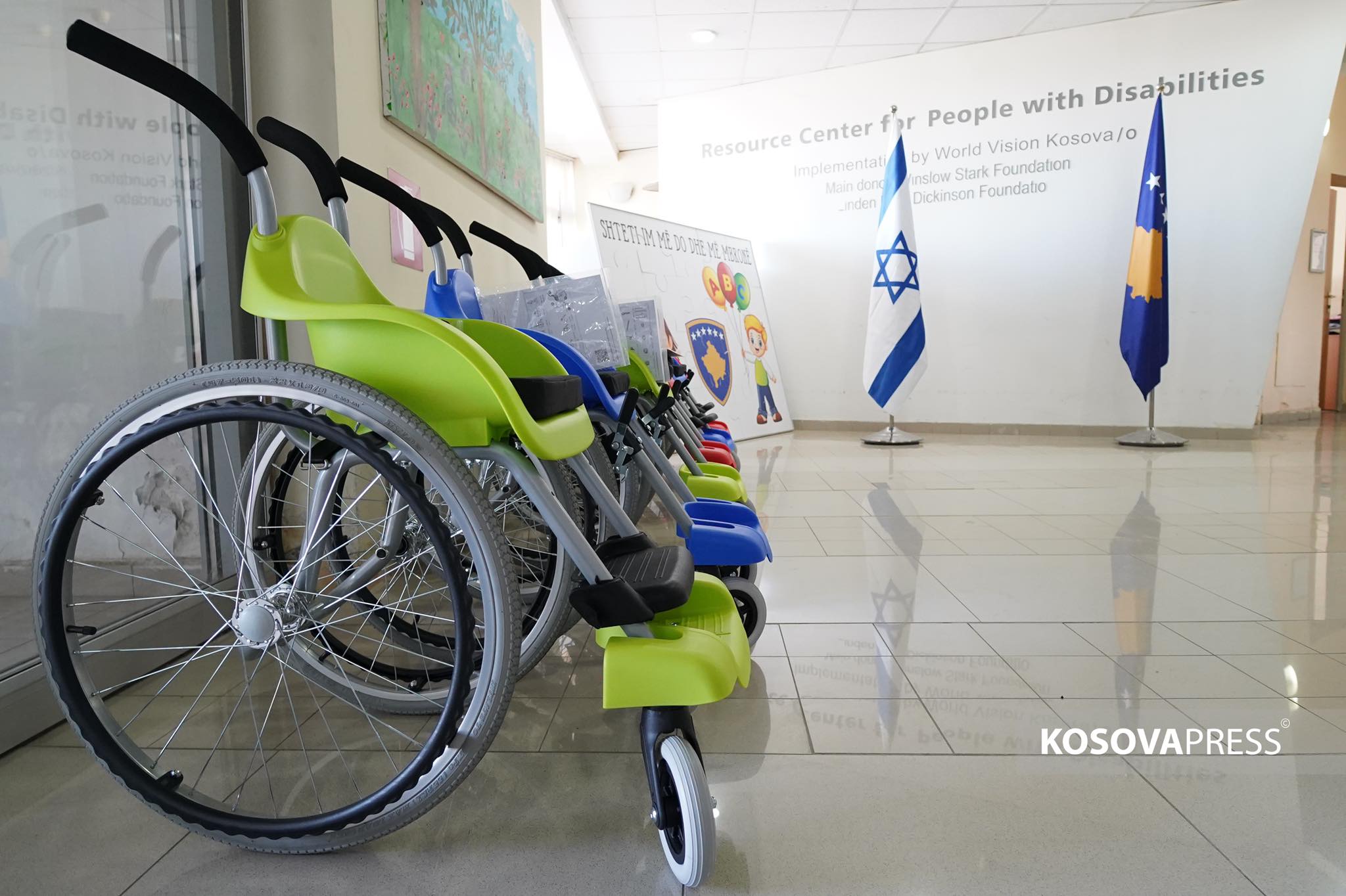 Israel donates 70 wheelchairs to people with disabilities