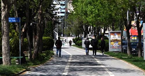 The Mitrovica-Zvecan road shut down due to a landslide