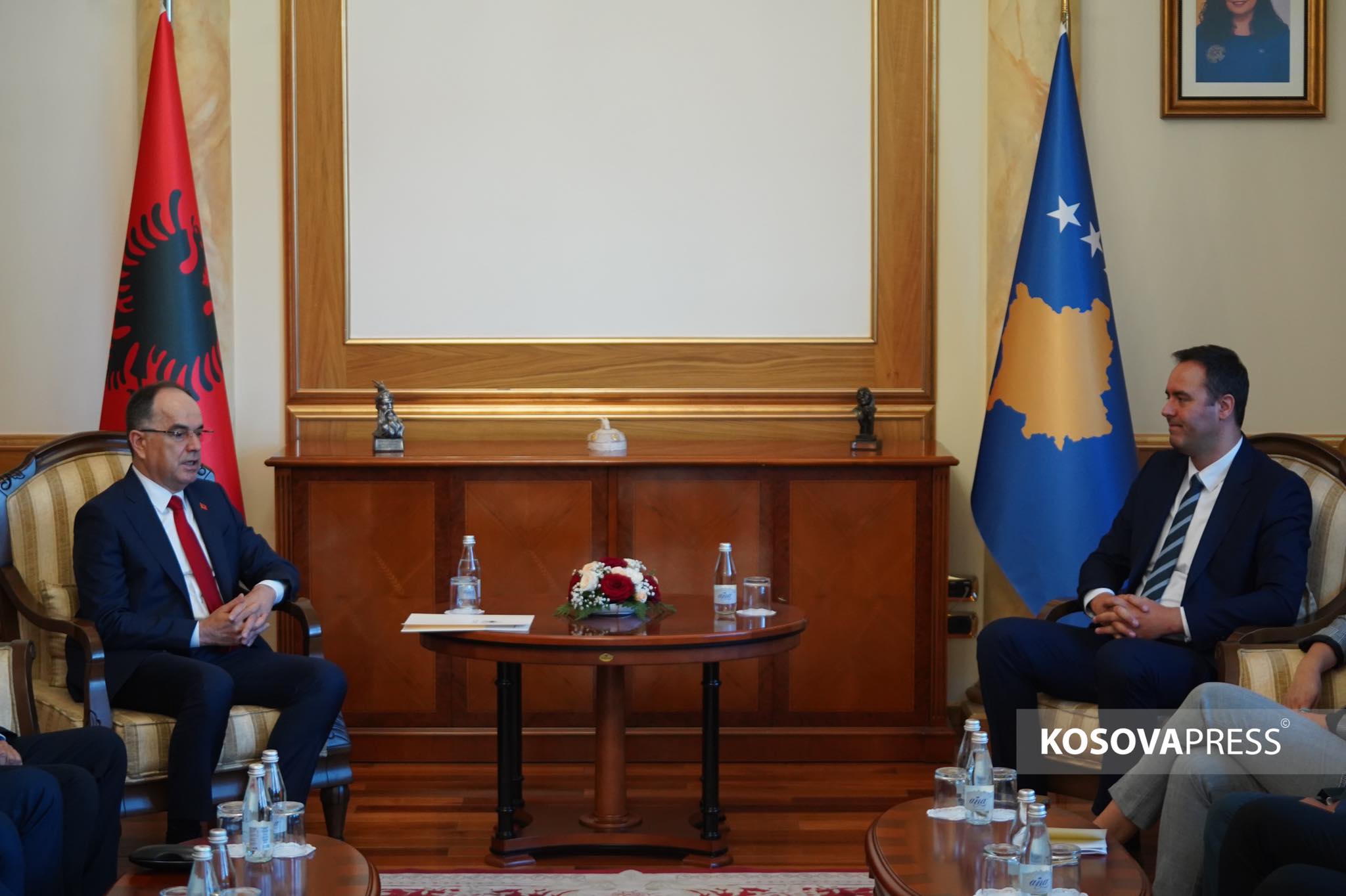 Speaker Konjufca meets with President Begaj