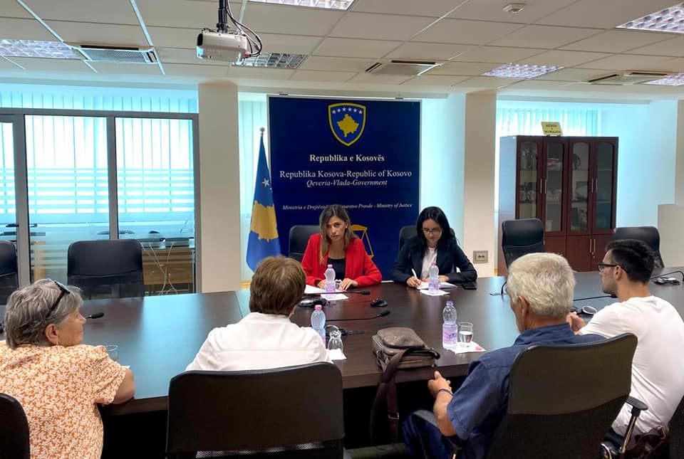 Haxhiu met with representatives of the War Crimes Association in Gjakova