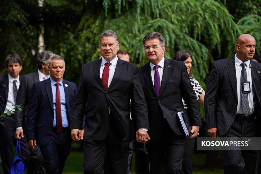 Escobar and Lajcak’s meeting with Kurti ends