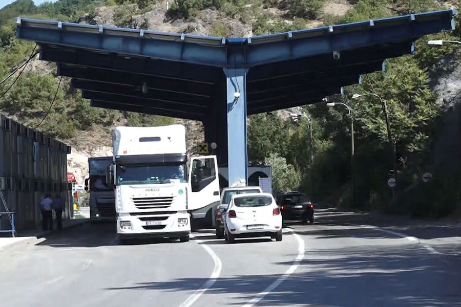 The border crossing points in Jarinje and Bernjak return to normality