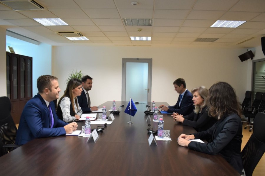 Haxhiu and Trendafilova discuss the work of the Specialized Chambers