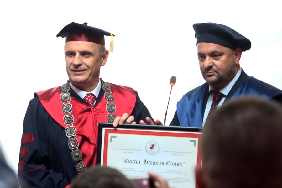 Kuka: The “Doctor Honoris Causa” award is an honor for me, Majlinda Kelmendi was the turning point in my career