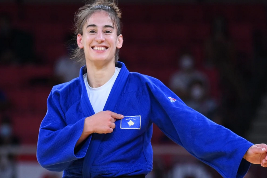 Gjakova defeated the Serbian judoka, advances to the semifinals of the Abu Dhabi Grand Slam