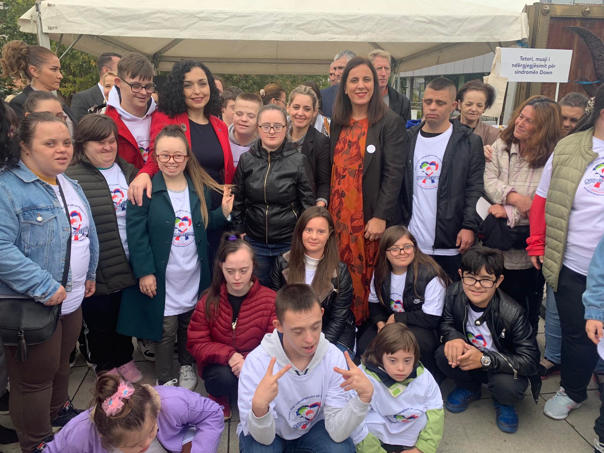 Osmani meets with children with Down syndrome: We are richer when we are different