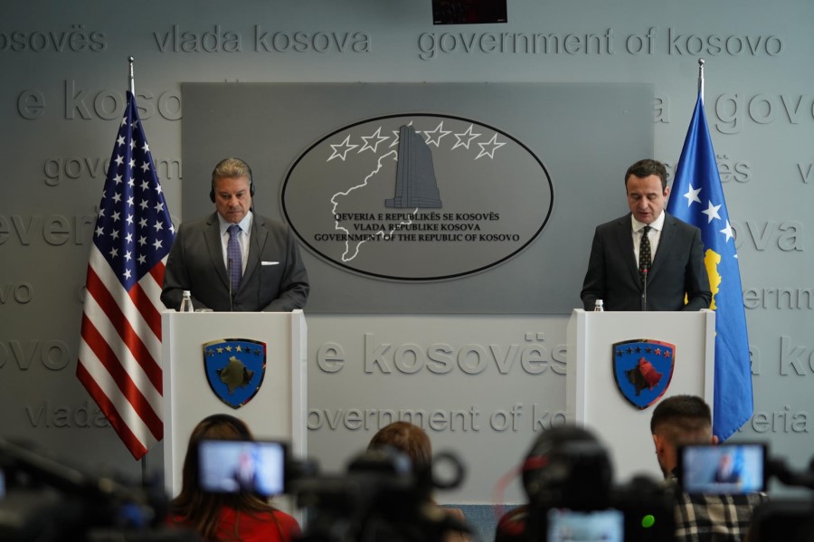 Escobar after the meeting with Kurti: I expressed support for Kosovo’s independence, sovereignty and security