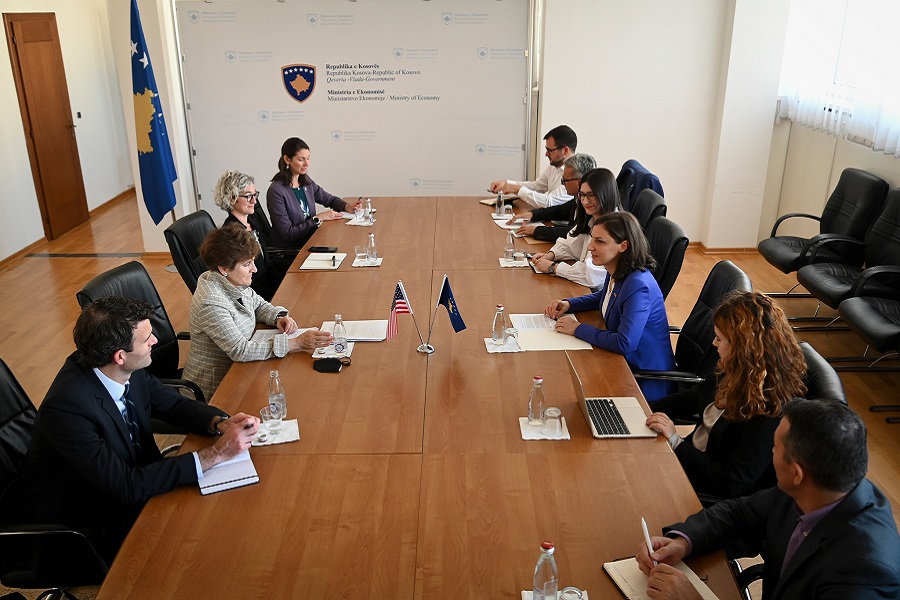 Rizvanolli met with Albright, they discussed about the implementation of the Compact Program