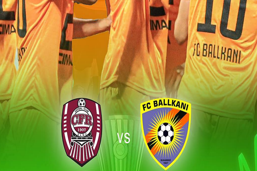 The match between CFR Cluj-Ballkani starts, you can follow it LIVE here