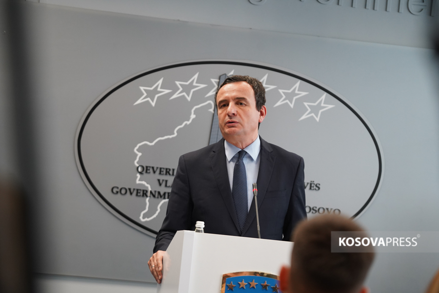 Kurti after the conversation with Tajani: Italy supports peace and security in Kosovo