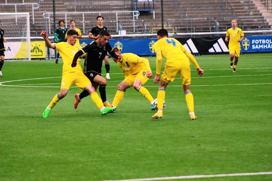 Kosovo U19 is defeated by Ukraine U19