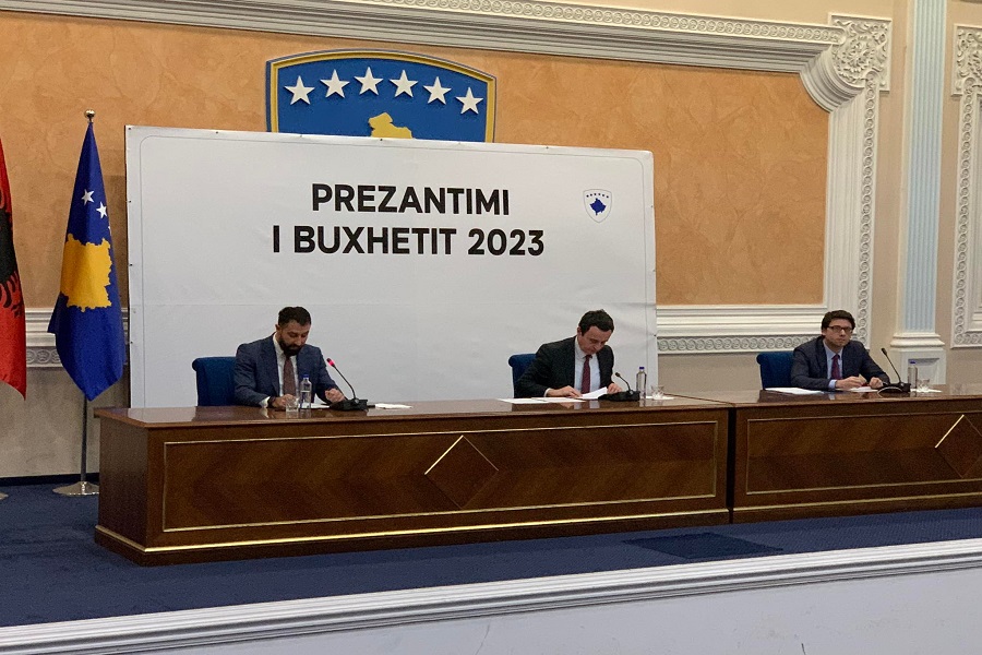 Kurti presents the budget for 2023 to the citizens of Prishtina