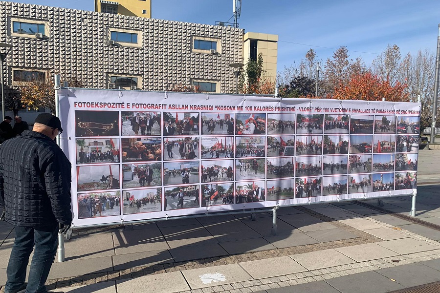 The photo exhibition opens on the occasion of the 110th anniversary of the declaration of Independence of Albania