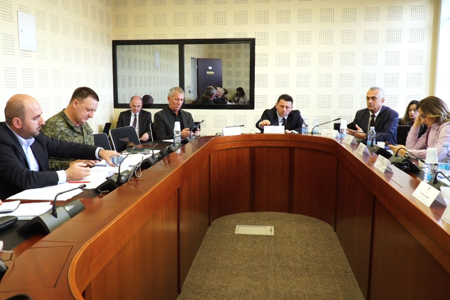 The committee on security reviews the budget for 2023 behind closed doors