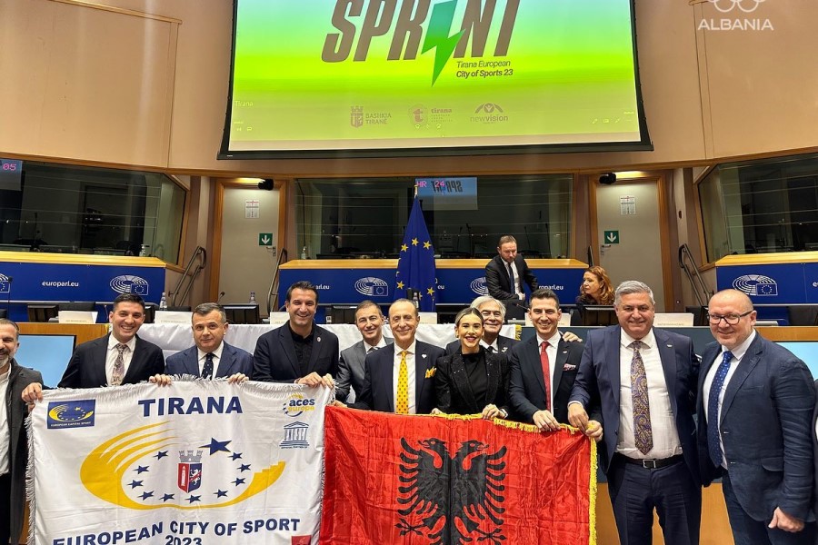 Tirana, the European city of sports for 2023 ﻿