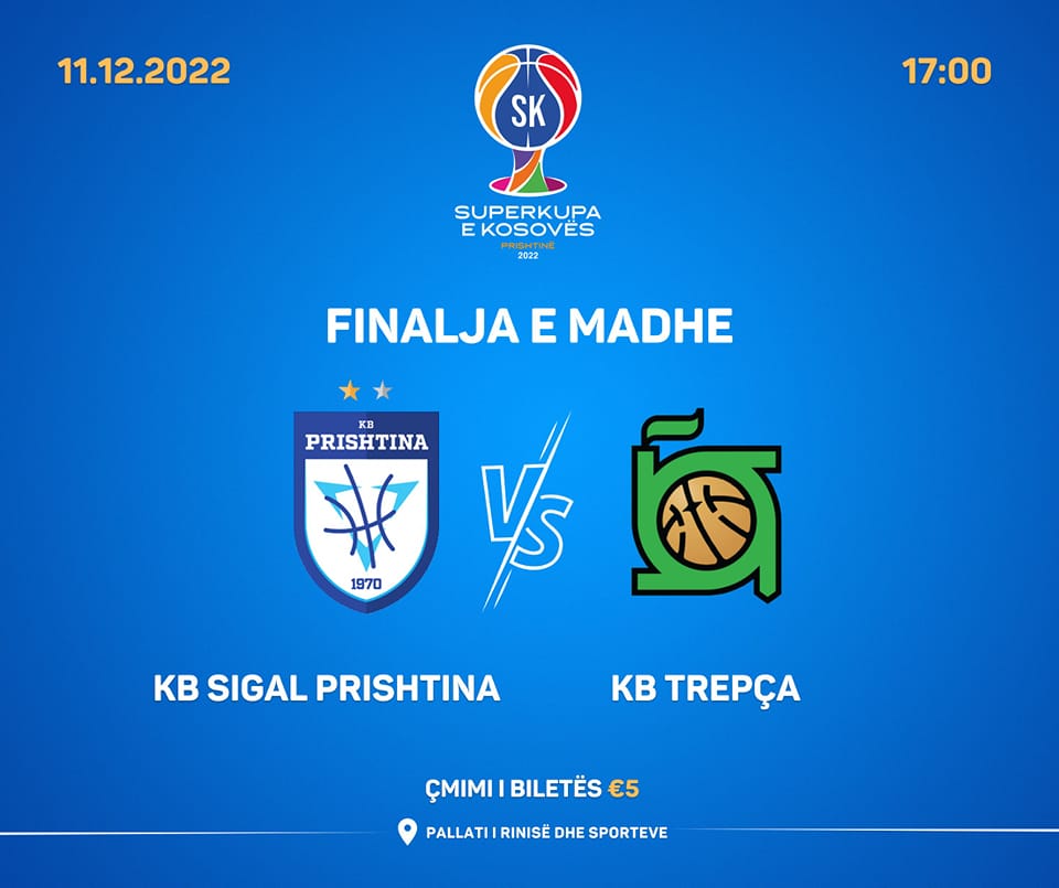 Today is the big final of the Kosovo Super Cup