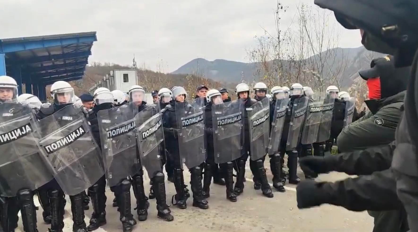 Most of the Serb protesters in Jarinje are dispersed