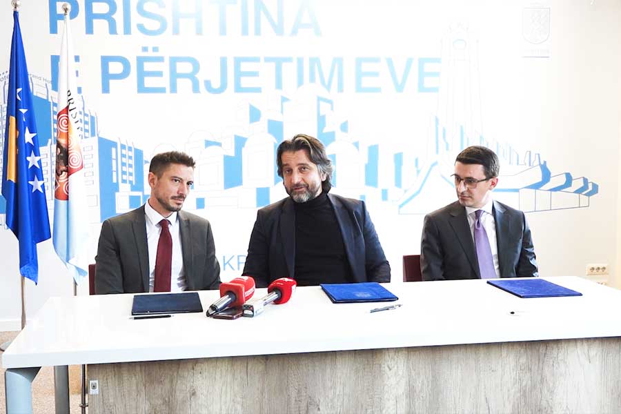 The municipality of Prishtina and KfW sign an agreement for heating with solar energy