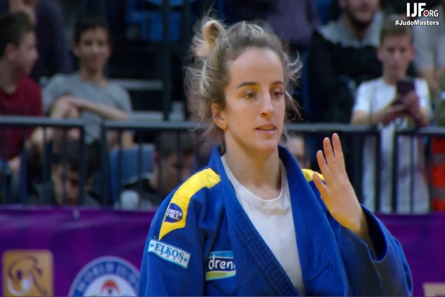 Distria Krasniqi wins the gold medal at the Judo Masters “Jerusalem 2022”