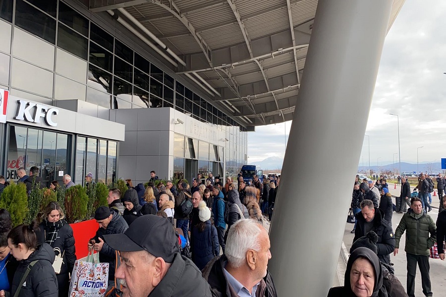 The alarm for an explosive device turned out to be false, the “Adem Jashari” airport opens its doors