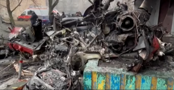 ​18 dead from the helicopter crash in Kiev