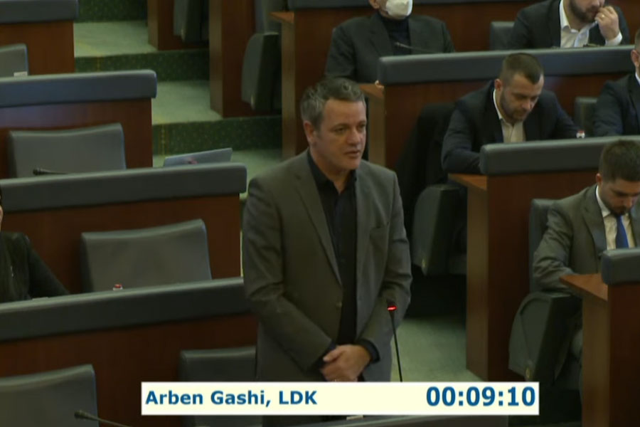 Gashi: This Government has failed regarding capital investments