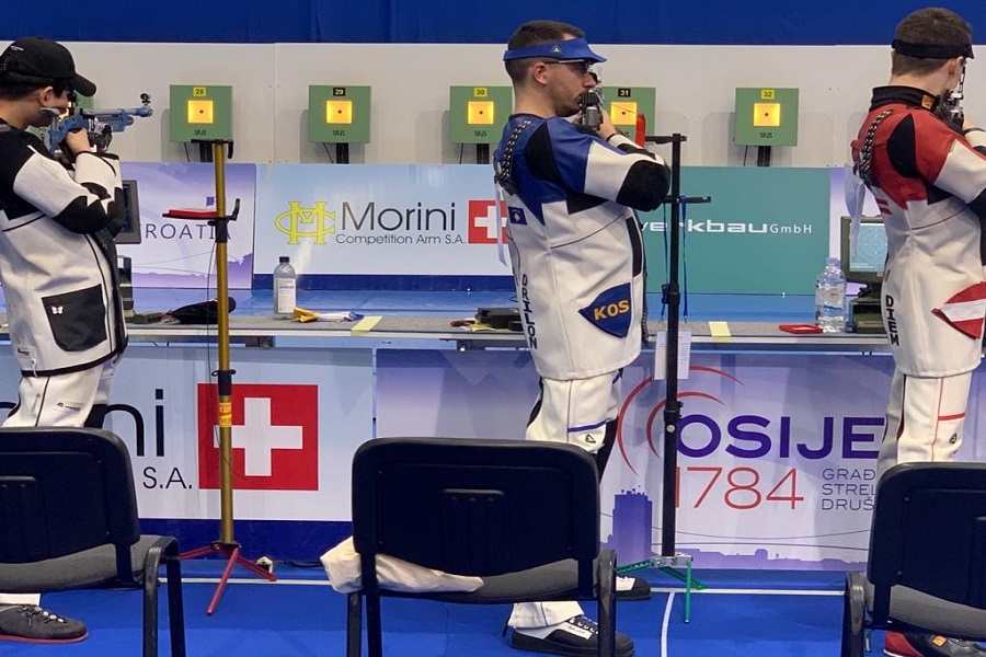 Shooter Drilon Ibrahimi improves his personal record in the Grand Prix