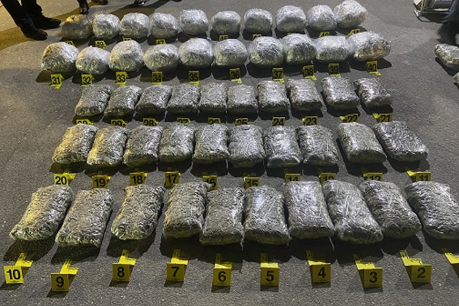 A Serb is caught with 107 kilograms of marijuana in Kosovo