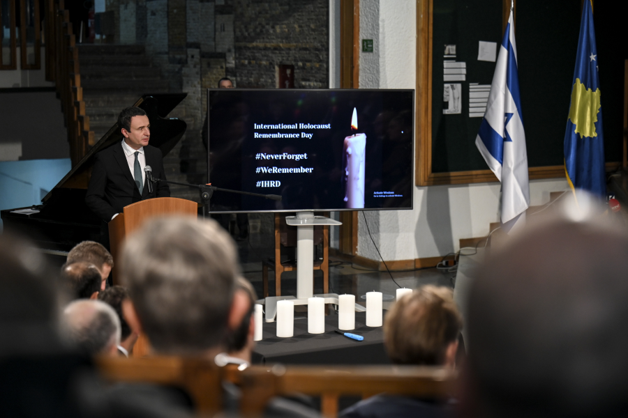 Prime Minister Kurti: Let us never forget the Holocaust