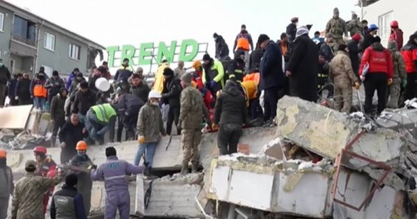 KSF rescues a 2-year-old child from the ruins of the earthquake in Turkey