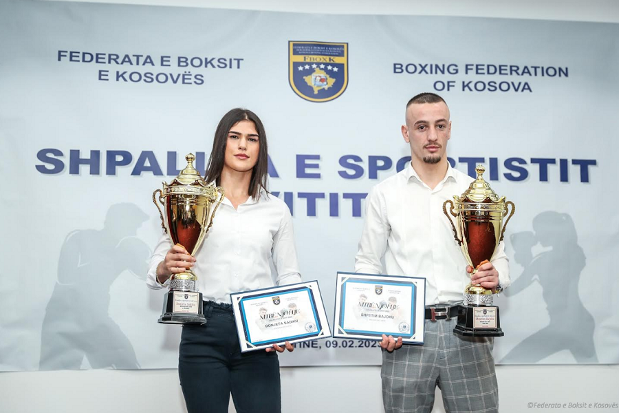 FboxK announces the athletes of the year, Sadiku and Bajoku the best