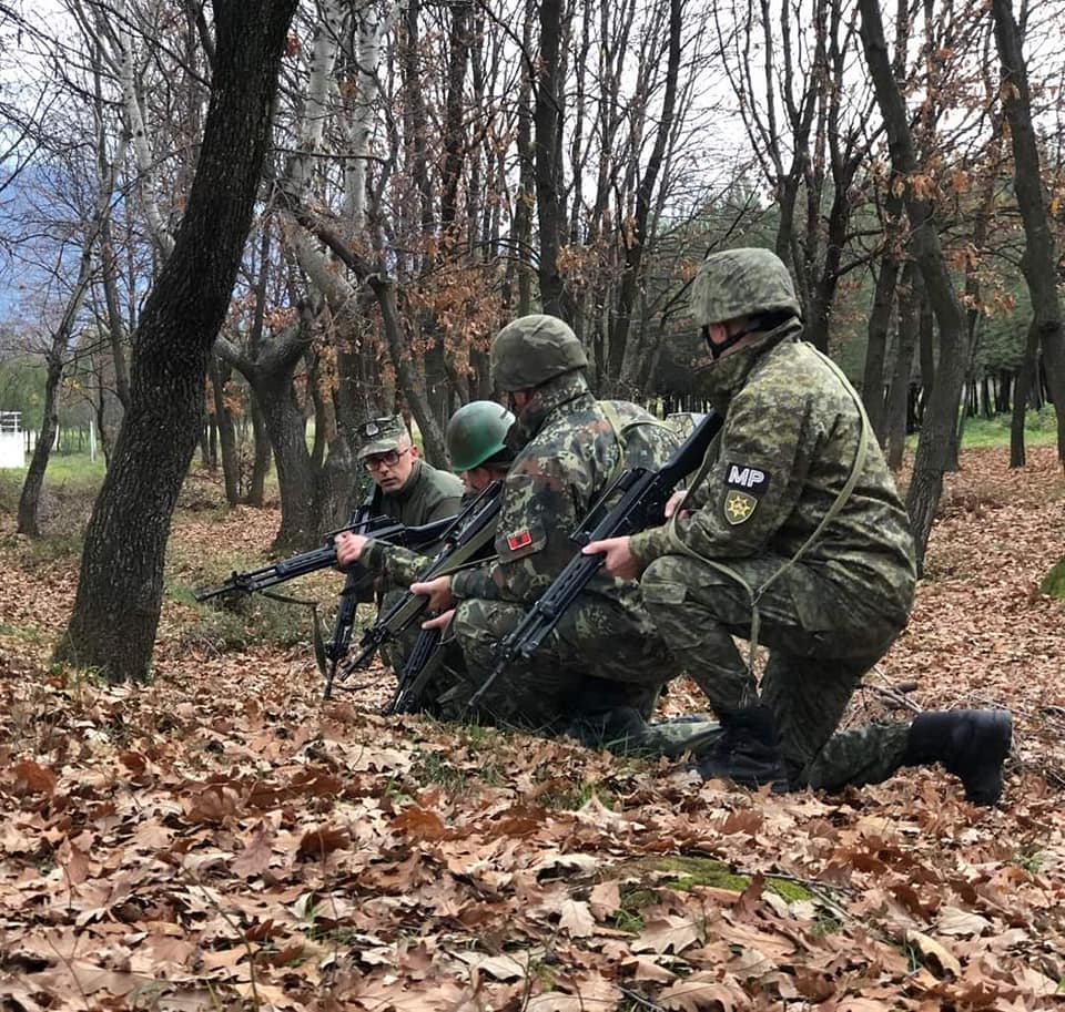 Albanian and Kosovo commandos train together