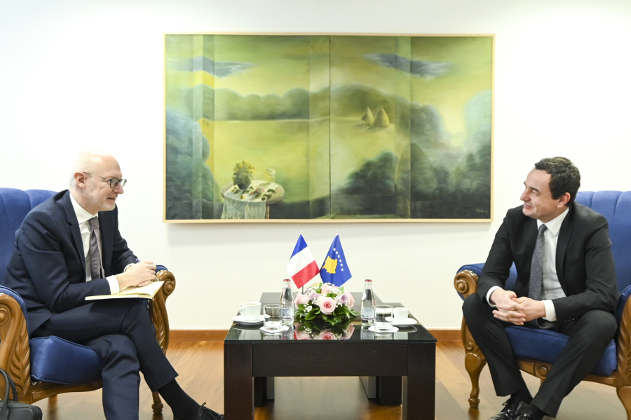 Kurti and the French ambassador discuss about Kosovo’s integration into the EU and NATO