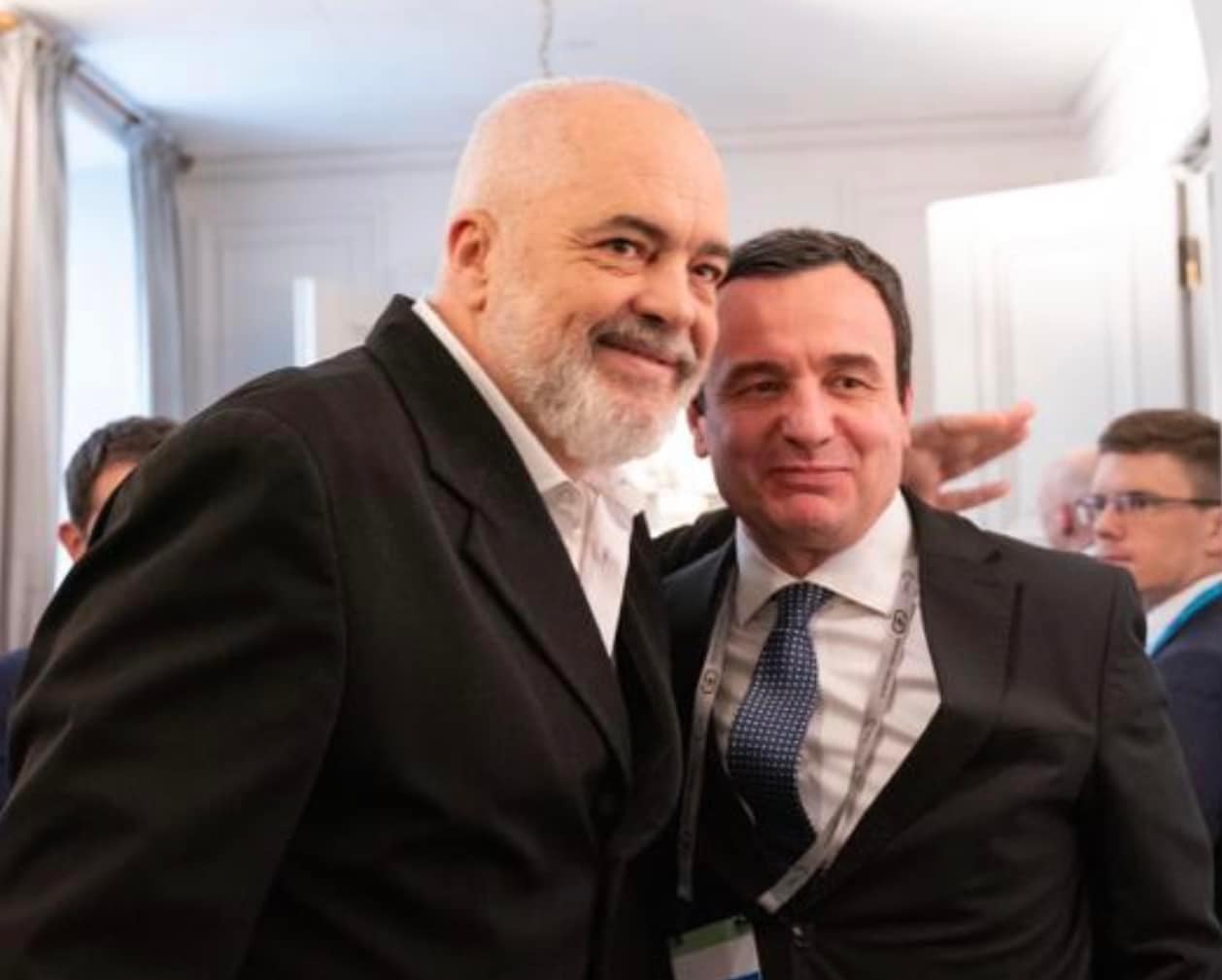 The two Albanian prime ministers meet in Munich