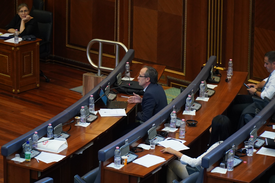 Hoti asks for a debate in the Assembly before the February 27 meeting in Brussels