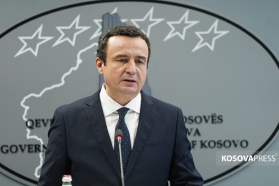 Kurti: The goal is to reach an agreement between Kosovo and Serbia this year