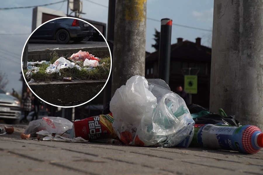 Peja is “covered” by garbage, the company announces of an increase in tariffs