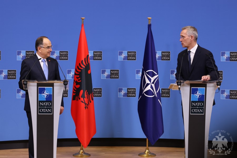 Begaj meets with Stoltenberg; the focus was on Kosovo