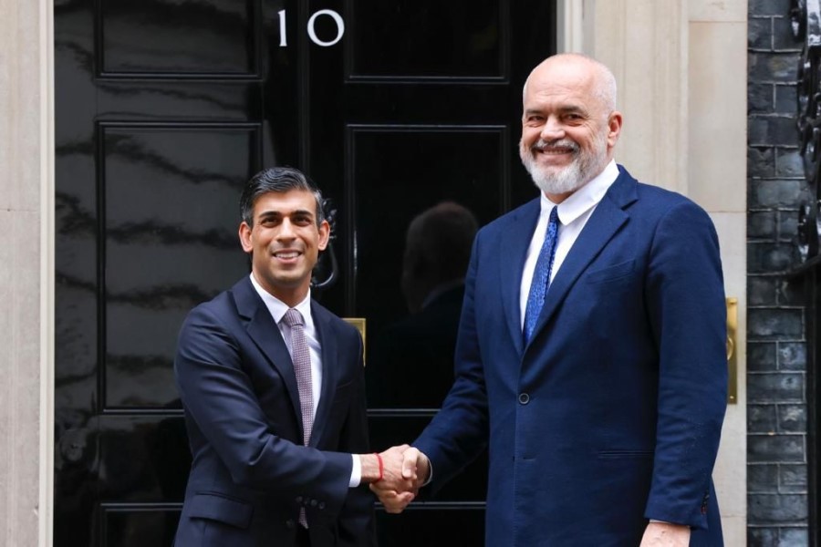 Rama meets with the British Prime Minister, Rishi Sunak