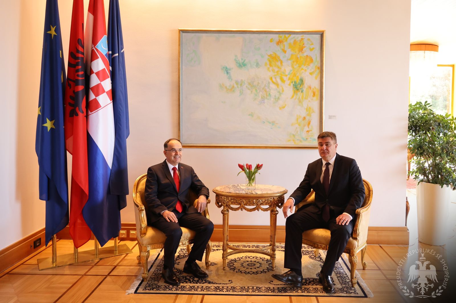 Croatian President welcomes Begaj: Kosovo will soon be recognized by all EU countries