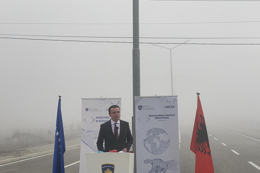 The industrial park is inaugurated in Viti, Kurti: It will increase economic and regional development